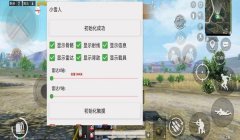 和平精英的辅助怎么调整
