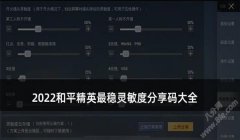 和平精英辅助键位分享码