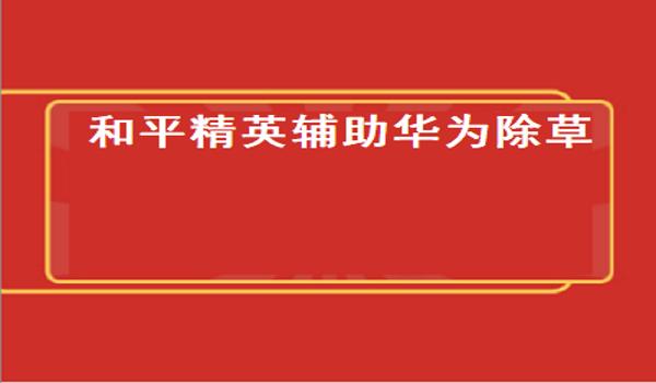 和平精英ss2除草辅助