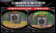 和平精英有辅助瞄准器嘛