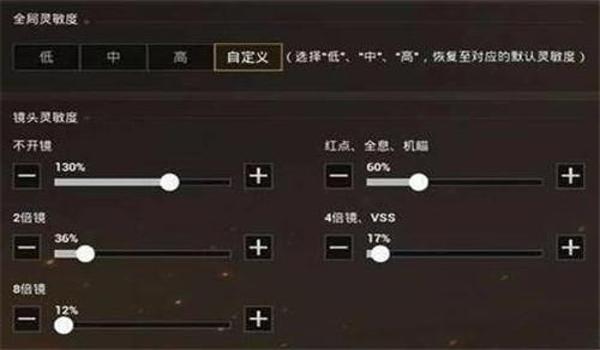 和平精英辅助瞄准灵敏度 和平精英辅助瞄准灵敏度