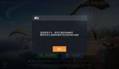 和平精英外设辅助封号多久