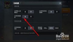和平精英改动辅助怎么关闭