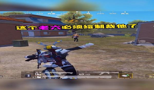 和平精英轩轩四倍压枪