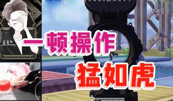 和平精英搞笑四倍镜压枪
