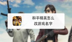 和平精英辅助昵称怎么取